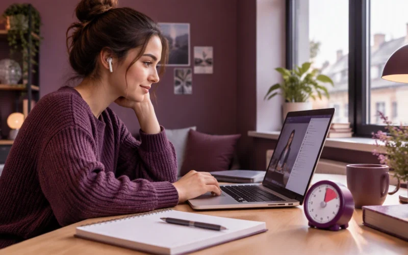 pomodoro technique for online study
